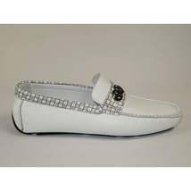 Men's Driving Shoes GENIO Turkey Casual Dress Genuine Leather 120580346 White image 7