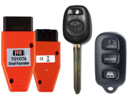 Cut Service + Toyota 4Runner 03-09 44D Dot Key + HYQ12BBX Remote + Set Up Tool - £41.92 GBP