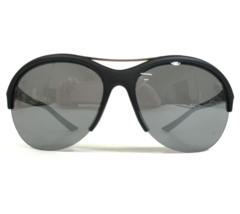 Nike Sunglasses EV1019 002 607 Matte Black Gray Round Full Rim 60-15-130 - £56.01 GBP