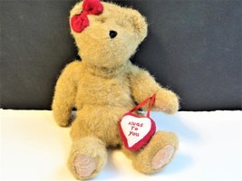 Vintage Bear- The Boyds Collection-Hugs to You- Brown Color- Stuffed Animal Plus - $14.00