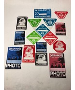 16 x Megadeth sticker for Hero RISK HERO Tour satin backstage passes - R... - £20.32 GBP