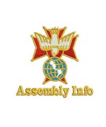 Knights of Columbus 4th Degree with Assembly Info KofC Embroidered Polo ... - $641.12 MXN+