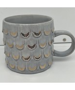 Starbucks Anniversary Collection Silver 2016 Mermaid Scales Coffee Mug 10oz - £16.37 GBP
