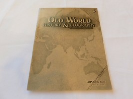A Beka Book 5 Answer Key Old World History &amp; Geography ** Home School Paperback - £12.07 GBP