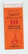 Transportation Ticket & 10 Adventures in Walt Disney World Child Ticket Book  - £53.62 GBP