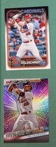 2024 Topps Paul Goldschmidt 2 Card Lot St. Saint Louis Cardinals Texas S... - $1.25