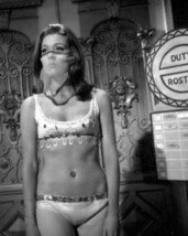 Diana Rigg wears belly dancer outfit and veil The Avengers TV series 18x24 poste - £23.58 GBP