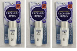 Kao BIORE UV Perfect Face Milk Sunscreen SPF50+ PA++++ Waterproof 30ml 3pcs Set - $44.14