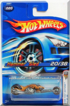 Hot Wheels - Hammer Sled: 2006 First Editions #20/38 - Collector #020 *G... - $3.00