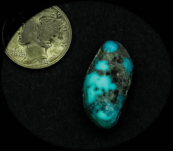 15.0 cwt. Vintage Kingman Nugget Turquoise Cabochon  - £28.91 GBP