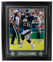 Miles sanders signed framed 16x20 eagles photo jsa 0 thumb200