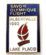 Albertville 1992 Olympic Pin Savoie Olympique Flight Lake Placid Torch L... - $17.76 CAD