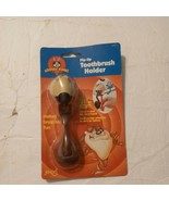 Vintage 1997 Looney Tunes TAZ Flip-Up Toothbrush Holder w/ Suction Cup - £10.63 GBP