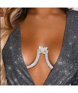 Sexy Butterfly Chest Bracket Bra Chain Harness For Women Rave Bikini Shi... - £12.76 GBP