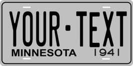 Minnesota 1941 Personalized Tag Vehicle Car Auto License Plate - $16.75