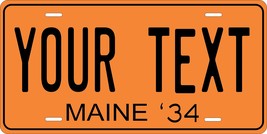 Maine 1934 Personalized Tag Vehicle Car Auto License Plate - £13.08 GBP