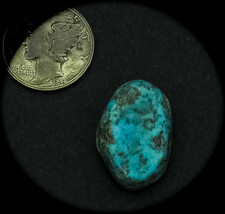 15.5 cwt. Vintage Kingman Nugget Turquoise Cabochon - £29.89 GBP