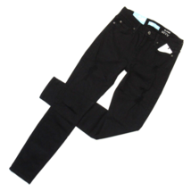 NWT 7 For All Mankind The Ankle Skinny in Black b(air) Destroyed Stretch Jean 26 - $51.48