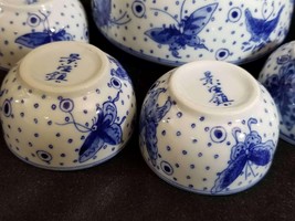 Wan Zhiping Jingdezhen Chinese Blue and White Underglaze tea set - $371.25