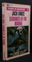 Jack Vance Servants Of The Wankh First Edition Signed 1969 Planet Of Adventure 2 - $35.99