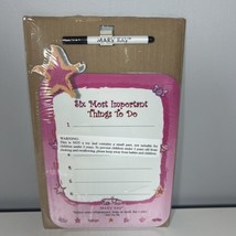 Mary Kay Dry Erase Six Most Important Things To Do List Board Consultant - £3.93 GBP