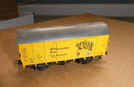 Vintage HO Scale Roco Dinkel Acker Beer Freight Car 3 3/4&quot; Long - £16.25 GBP