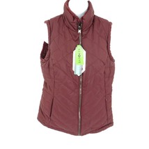 Free Country Womens Reversible Brick Red Vest Small NWT $70 - £20.28 GBP