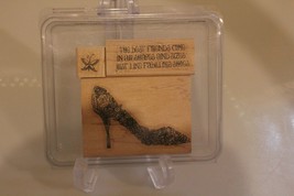 STAMPIN UP FABULOUS YOU SHOE SET OF 3 CLING MOUNT RUBBER STAMPS - £4.63 GBP