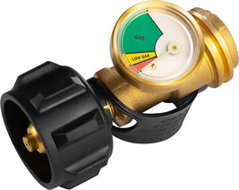 Propane Tank Gauge Level Indicator Leak Detector Gas Pressure Meter Univ... - $25.69