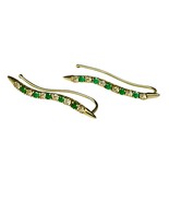 None Women&#39;s Earrings 14kt Yellow Gold 468843 - €170,36 EUR
