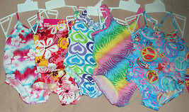 Baby Bun  infant / Toddler Girls Swimwear One Piece NWT Hearts /Flowers/... - $12.99