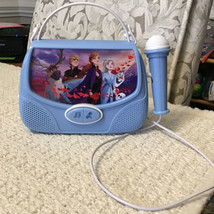 Disney FROZEN II Sing Along Boombox - Working Mic, Built-In Music, Connect MP3 - £11.71 GBP