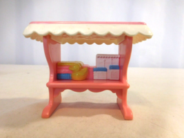 Fisher Price Loving Family Dollhouse Pink Baby Doll Changing Table Nurse... - £6.79 GBP