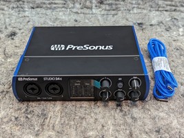 PreSonus Studio 24c 2x2, 192 kHz, USB-C Audio Interface, 2 Mic Pres-2 Line Outs - £67.93 GBP