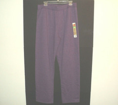 NEW Hanes Sweatpants Ecosmart Size Plus 1X Open Leg Violet Splendor  - £16.49 GBP