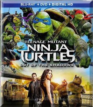 Blu-Ray - Teenage Mutant Ninja Turtles: Out Of The Shadows (2016) *Megan Fox* - £7.05 GBP