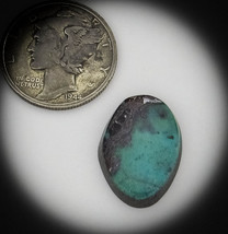 6.5 cwt. Vintage Cerrillos Turquoise Cabochon - £27.67 GBP