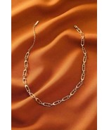 Stella &amp; Dot Safety Pin Link Rose Gold Necklace - Gorgeous! - $834.04 MXN