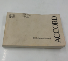 2002 Honda Accord Owners Manual Handbook OEM P04B30007 - £21.57 GBP