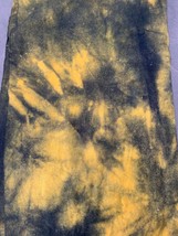 Tie-Dye Wool Rug Hooking Fabric 32&quot; X 54&quot; Yellow &amp; Green - £28.61 GBP