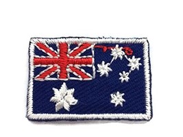 Iron on Flag Patches for Clothes Shirts Nation Flag Emblem Iron on Patch Embr... - £12.44 GBP