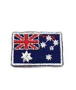Iron on Flag Patches for Clothes Shirts Nation Flag Emblem Iron on Patch... - £12.51 GBP