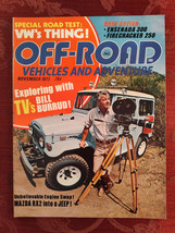 OFF-ROAD Vehicles Magazine November 1973 Bill Burrud Toyota Mazda Jeep - £10.76 GBP