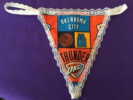 New Womens OKLAHOMA CITY THUNDER Basketball Gstring Thong Lingerie Nba U... - $19.99