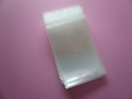 Ziplock Plastic Clear Bags 2.5 x 3.5 inches - £2.23 GBP