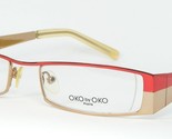 OKO by OKO Paris ID5 C15 Rouge/Laiton Lunettes Monture Id 5 49-19-135mm - $96.12
