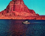 Lake Powell Arizona AZ Utah UT Colorado River Boat UNP Chrome Postcard M12 - $3.91