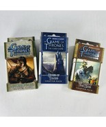 New! Lot Of 3 Game of Thrones CCG Chapter Packs GOT TCG - $288.59 MXN