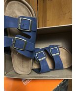 Boys todler LUCKY BRAND HIPPIE SANDALS SIZE 13 SLIP-ON SHOE Blue MSRP $6... - $33.40