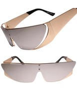 SPACE ROBOT PARTY RAVE COSTUME CYCLOPS FUTURISTIC SHIELD SUN GLASSES Chr... - $270.94 MXN